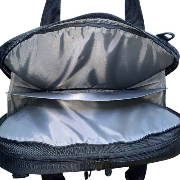 Targus Black Nylon With Handles & Shoulder Strap CityLite Laptop Briefcase 15.6" - Picture 12 of 13